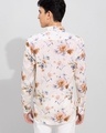 Shop Men's White All Over Floral Printed Slim Fit Shirt-Design