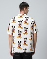 Shop Men's White All Over Mickey Printed Oversized Shirt-Design