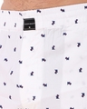 Shop Men's White All Over Pet Dog Printed Cotton Boxers