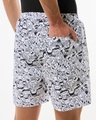 Shop Men's White All Over Printed Boxers