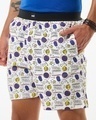 Shop Men's White All Over Printed Boxers-Front