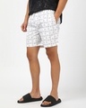 Shop Men's White All Over Printed Boxers-Design