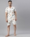 Shop Men's White All Over Printed Co-ord Set