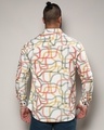 Shop Men's White All Over Printed Oversized Plus Size Shirt-Design