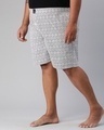 Shop Men's White All Over Printed Plus Size Boxers-Design