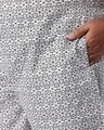 Shop Men's White All Over Printed Plus Size Boxers
