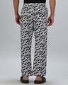 Shop Men's White All Over Printed Pyjamas-Design