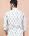 Shop Men's White  All Over Printed Relaxed Fit Shirt-Full
