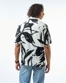 Shop Men's White & Black All Over Printed Oversized Shirt-Full