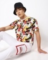 Shop Men's White All Over Printed T-shirt-Front