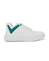 Shop Men's White and Green Designer Sneakers-Design