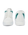 Shop Men's White and Green Designer Sneakers