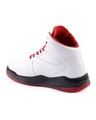 Shop Men's White & Red Color Block Casual Shoes-Design