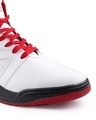 Shop Men's White & Red Color Block Casual Shoes