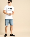 Shop Men's White Angry Zip T-shirt-Full