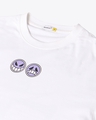 Shop Men's White Anime Back Graphic Printed Oversized T-shirt