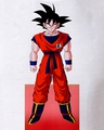 Shop Men's White Anime Goku Red Power Form Graphic Printed Cotton T-shirt-Full