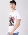 Shop Men's White Anime Jujutsu Kaisen Satoru Gojo Graphic Printed T-shirt-Full