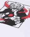 Shop Men's White Anime Jujutsu Kaisen Satoru Gojo Graphic Printed T-shirt