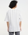 Shop Men's White AOP Oversized T-shirt-Design