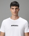 Shop Men's White Area 51 Graphic Printed T-shirt