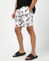 Shop Men's White Avengers All Over Printed Boxers-Design
