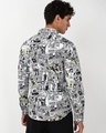 Shop Men's White Avengers All Over Printed Shirt-Design