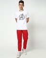 Shop Men's White Avengers (AVL) Graphic Printed T-shirt-Design