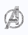 Shop Men's White Avengers (AVL) Graphic Printed T-shirt-Full