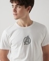 Shop Men's White Avengers Graphic Printed T-shirt