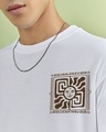 Shop Men's White Balance Graphic Printed Oversized T-shirt