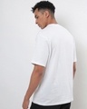 Shop Men's White Barbarian Graphic Printed Oversized T-shirt-Design
