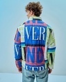 Shop Men's Multicolor Bateaop Color Bloack Oversized Puffer Jacket-Design