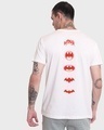 Shop Men's White Batman Grunge Graphic Printed T-shirt-Design