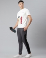 Shop Men's White Be The Game Typography Slim Fit T-shirt-Full
