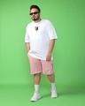 Shop Men's White Better & Better Graphic Printed Oversized Plus Size T-shirt-Full