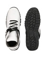 Shop Men's White & Black Color Block Casual Shoes
