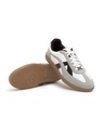 Shop Men's Grey & White Rippers Asphalt Color Block Low-Top Sneakers-Design