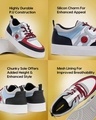 Shop Men's White & Black Naruto Color Block Low Top Sneakers-Full