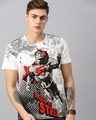 Shop Men's White & Black Superman Printed Premium T-shirt-Front