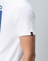 Shop Men's White Blend Typography T-shirt