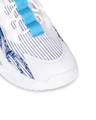 Shop Men's White & Blue Good Vibes Color Block Sneakers