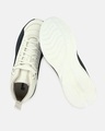 Shop Men's White & Blue Color Block Sneakers-Design