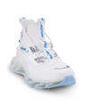 Shop Men's White & Blue Spring Edge Alpha 2 High-Top Sneakers-Full