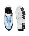 Shop Men's White & Blue Premium Sneakers