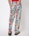 Shop Men's White Bugs Bunny All Over Printed Pyjamas-Design