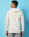 Shop Men's White Buttoned Winter Hoodie Jacket-Design