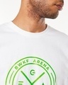 Shop Men's White BWKF Arena Typography T-shirt