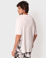 Shop Men's Off White Camouflage Printed Oversized T-shirt-Full