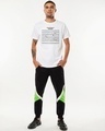 Shop Men's White Can't Control Graphic Printed T-shirt-Design